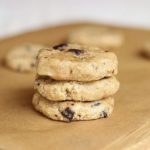 Raw Chocolate Chip Cookies