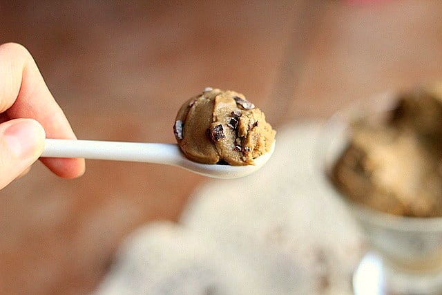 Chocolate avocado ice cream