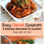Carrot Spaghetti Pinterest