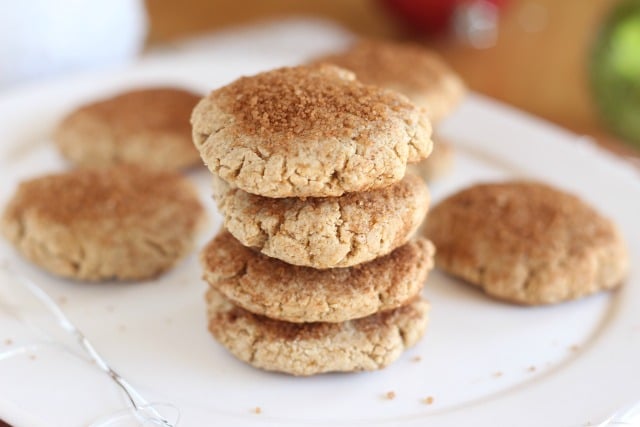 Low sugar snickerdoodles with oatmeal