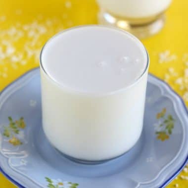 Homemade coconut milk recipe