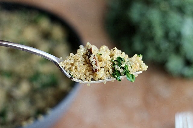 Easy Kale Fried Quinoa (Vegan, Primal) 33