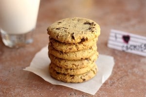 Incredible Chickpea Flour Chocolate Chip Cookies (Grain-Free, Vegan) 7