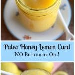 Honey Lemon Curd Pinterest