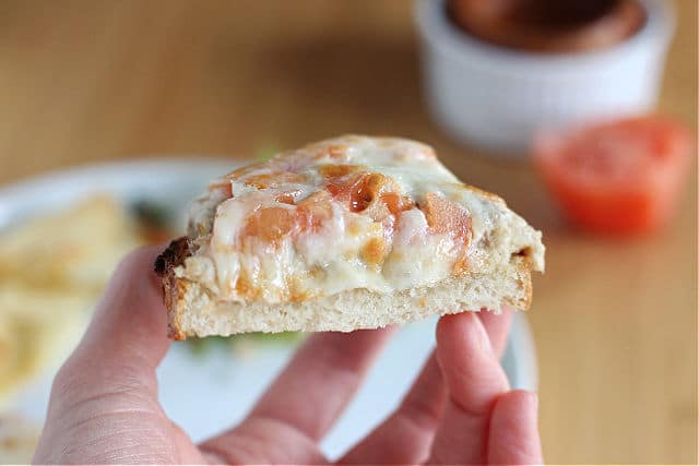 Sardine sandwich bite picture