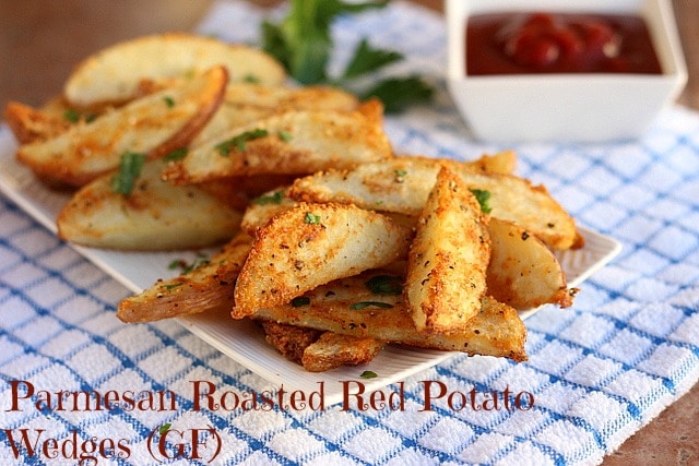 Parmesan Roasted Red Potato Wedges (GF)