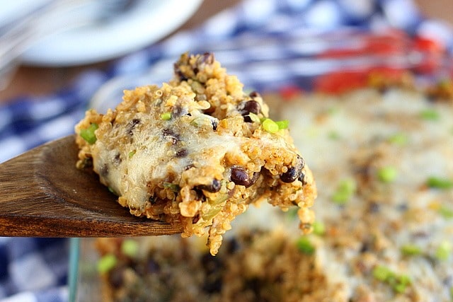 Mexican Quinoa Lasagna Casserole (Vegetarian) 4