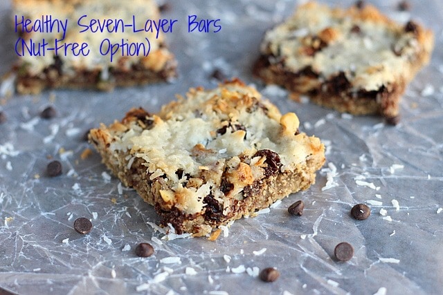 Healthy Seven-Layer Bars (Nut-Free Option)