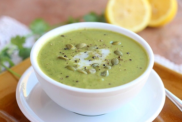 Curried Cream of Zucchini Soup 3