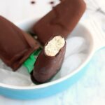 Dairy-free ice cream bars made with hemp seeds