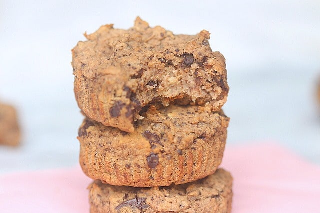 Chocolate Chip Cookie Cups (No Added Sweetener) 4