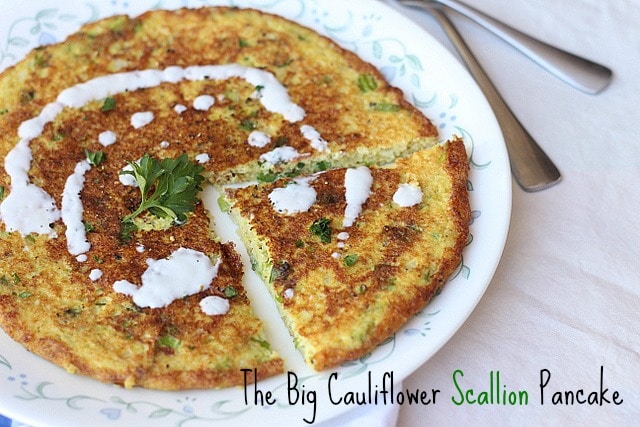The Big Cauliflower Scallion Pancake