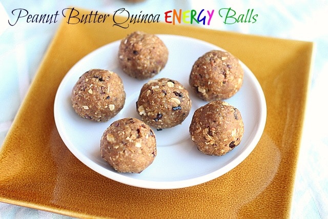 Peanut Butter Quinoa Energy Balls