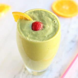 Scoop-able Strawberry Avocado Smoothie