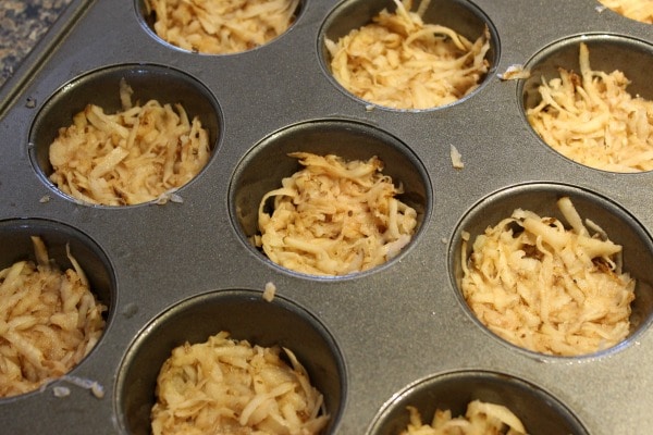 Healthy potato latkes