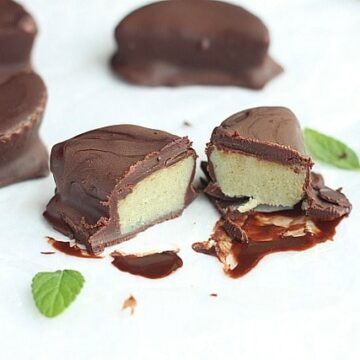 Healthy Mint Chocolate Bon-Bons (Nut-Free)