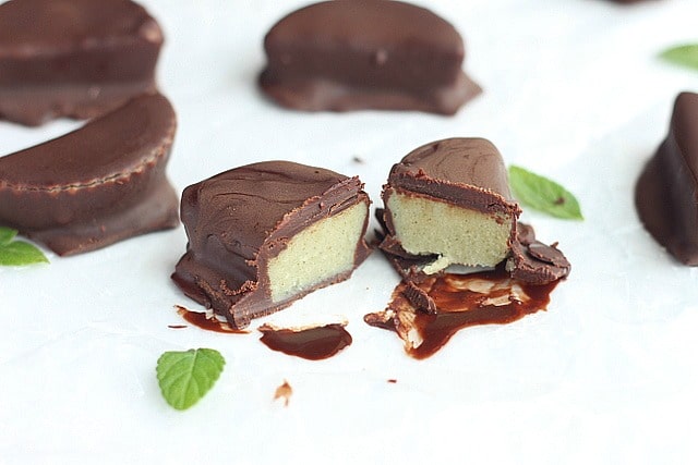 Healthy Mint Chocolate Bon-Bons (Nut-Free)