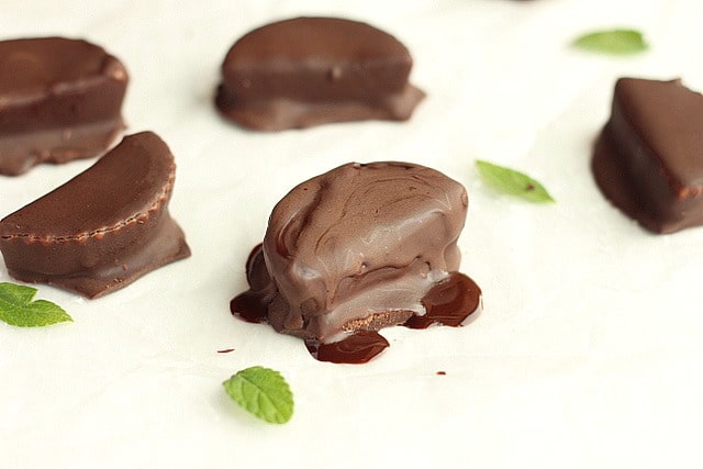 Healthy Mint Chocolate Bon-Bons (Nut-Free)