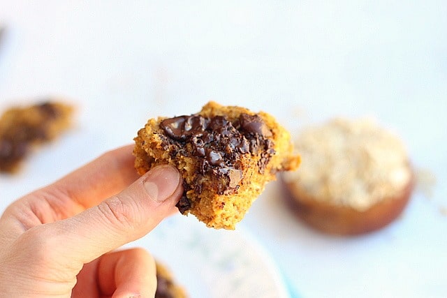 Chocolate Chip Sweet Potato Cakes for Two