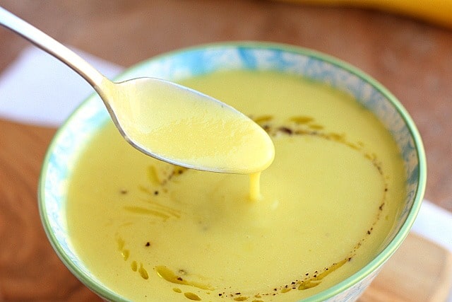 Lemon Thyme Summer Squash Soup