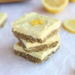 Low Sugar Raw Vegan Lemon Bars