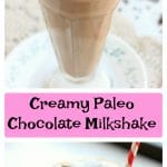 Paleo Chocolate Milkshake Pinterest