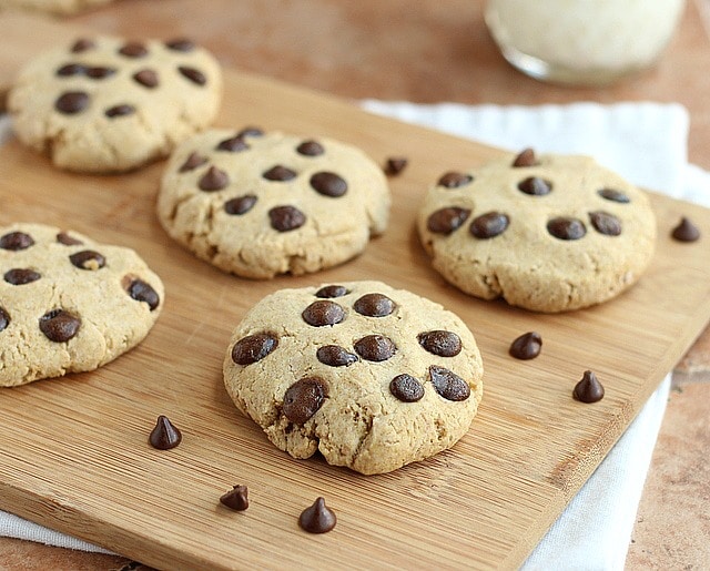 Healthy chocolate chip cookies