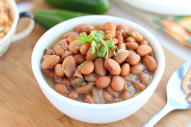 Mexican pinto beans in the Instant Pot