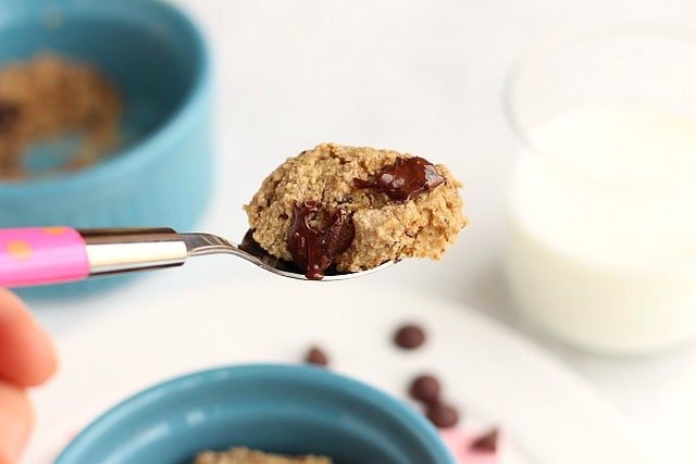 Oat flour chocolate chip cookie