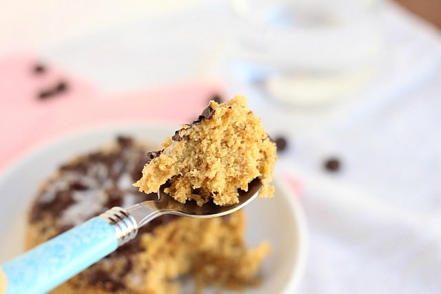 Chocolate chip millet flour cake