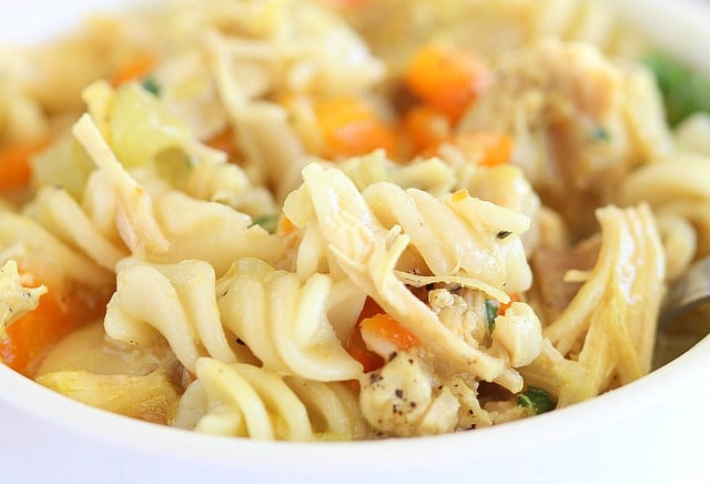 Gluten-free chicken noodle soup recipe