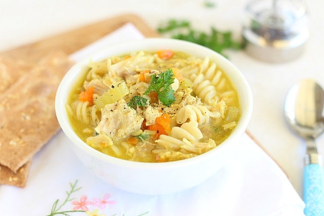 Instant Pot chicken noodle soup