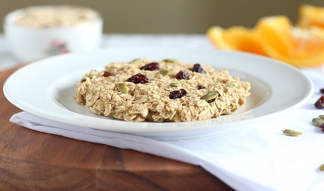 Oatmeal breakfast cookie without fat