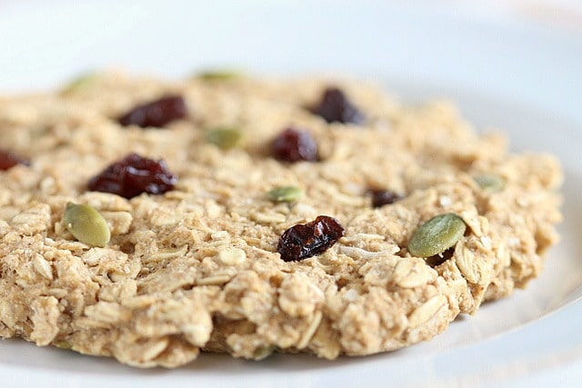 Vegan breakfast cookie for one