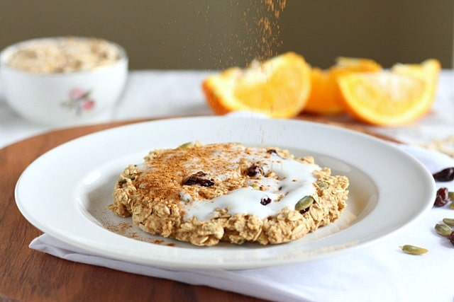 Low sugar oatmeal breakfast cookie recipe