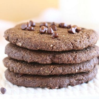 Gluten-free double chocolate chip cookies
