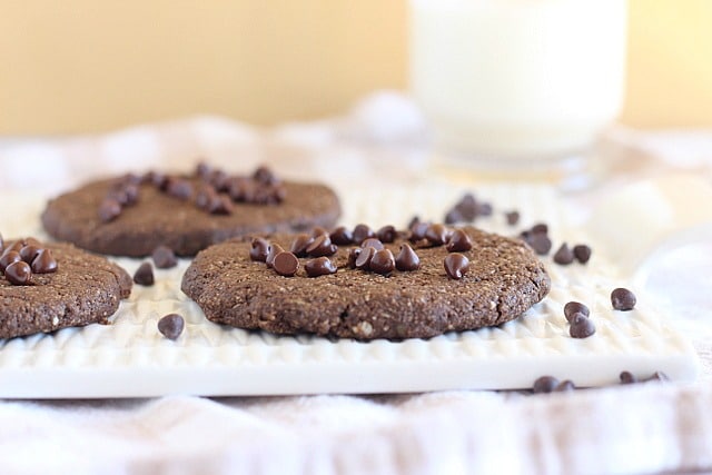 Oat flour chocolate chip cookie recipe