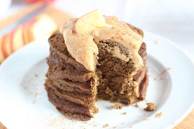 Easy and healthy teff flour pancakes