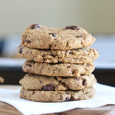 Whole grain chocolate chip cookie recipe