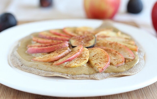 Sugar-free, oil-free flatbread recipe