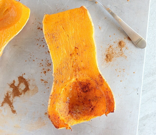 Roasted butternut squash