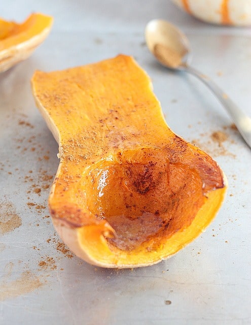 Cinnamon butternut squash without sugar