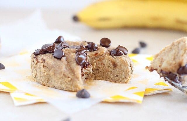 No sugar added chocolate chip cookie bowl