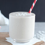Healthy Vanilla Milkshake Without Ice Cream
