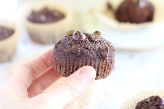 No sugar, dairy-free chocolate banana muffin recipe