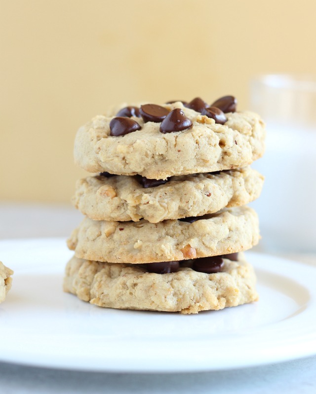 Brown rice flour and oatmeal cookie recipe