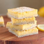 Healthy Honey Lemon Bars (New and Improved!)