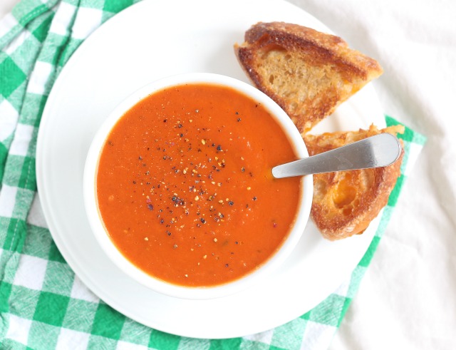 Tomato soup without butter or cream