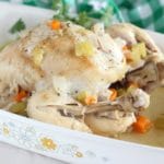 Healthy whole chicken recipe made in Instant Pot
