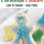 Christmas cookie image pin